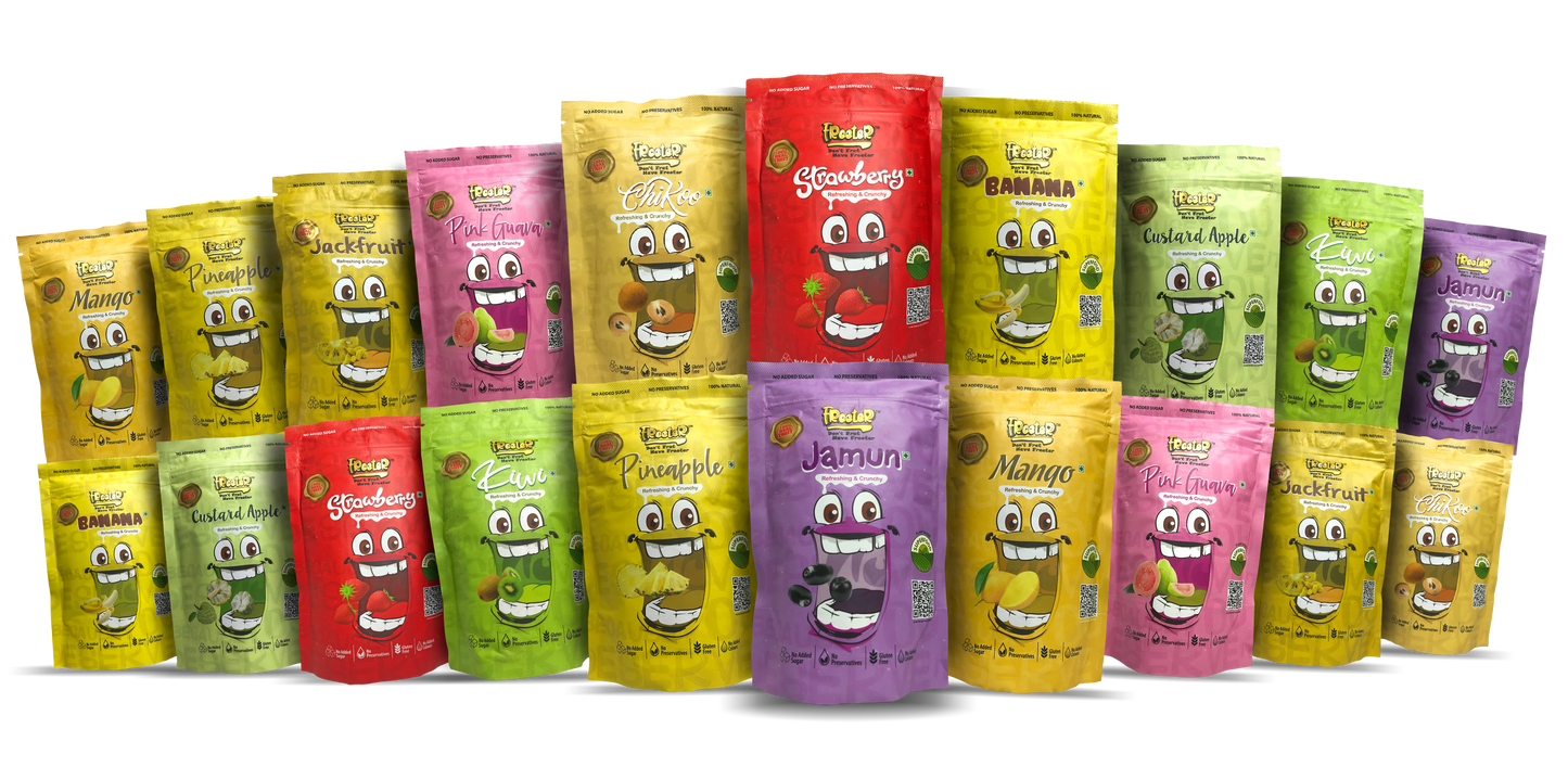 Freeter Foods 20-Pack: Nutrient-Rich Snack Bundle