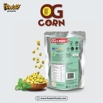 OG Corn Fiesty-Peri-Peri / Zesty Chilly Lime / Minty Masala 40g Single Pack