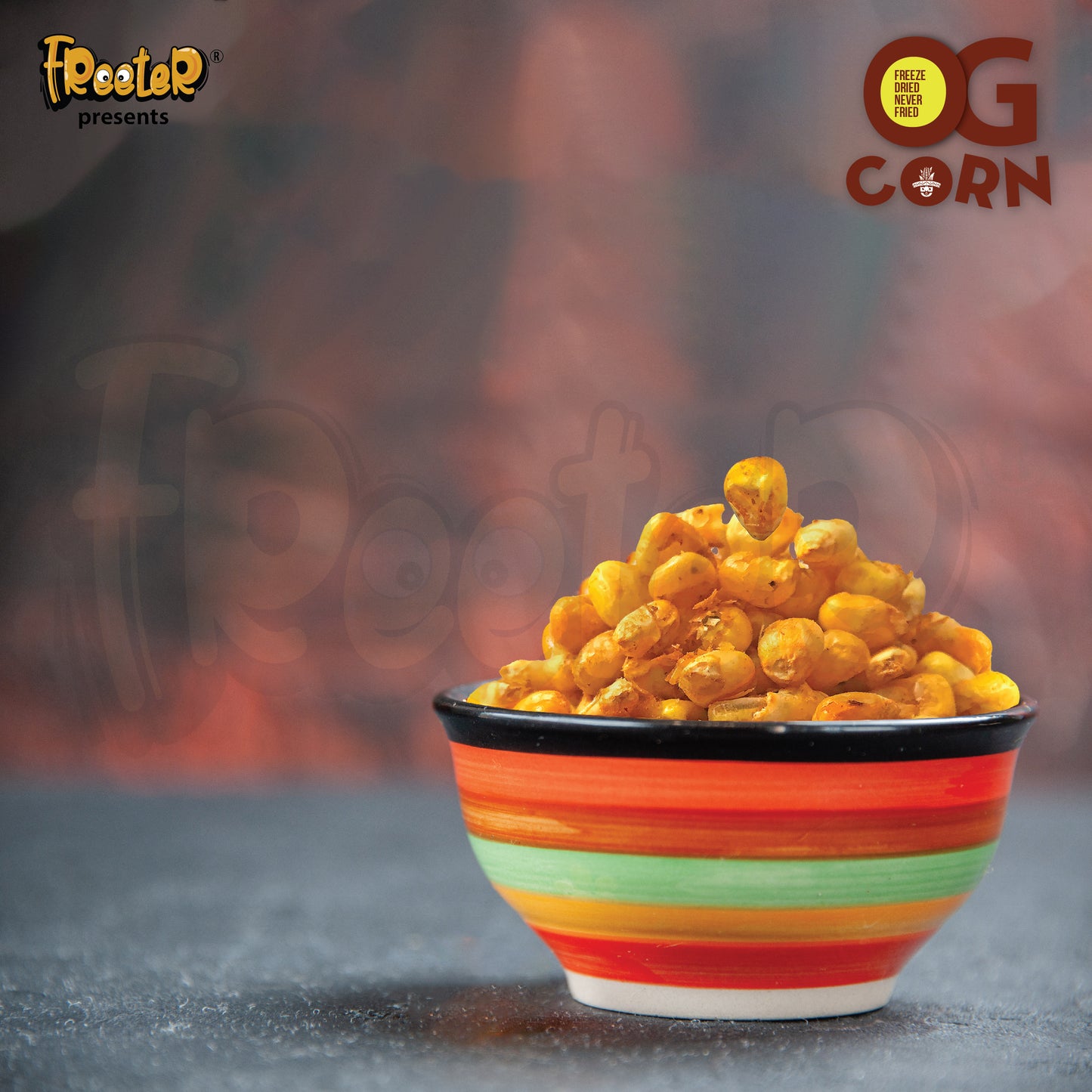 OG Corn Fiesty-Peri-Peri / Zesty Chilly Lime / Minty Masala 120gm(20gm*6)