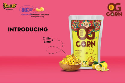 Pack of 3 - OG Corn Peri-Peri / Chilly Lime / Minty Masala (40GM*3)